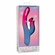 Elation Thrusting Rechargeable Silicone Dual Stimulator Multicolor 3.25" Silicone
