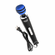 Electrosex E-Stim Vibrating Silicone Wand Massager Black 7.9"
