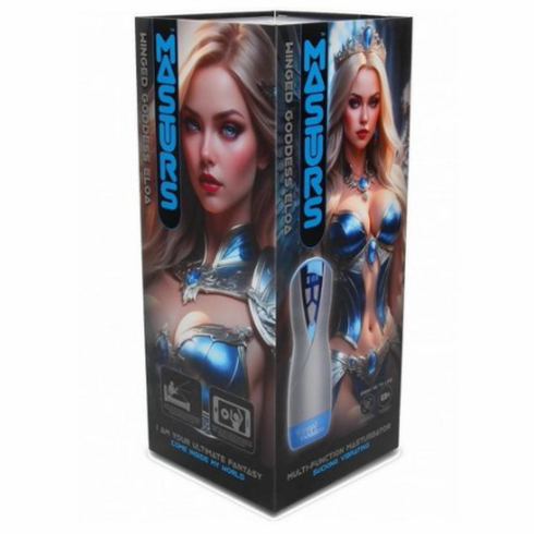 Eloa Winged Goddess Rechargeable Multi Function Masturbator - Gray