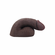 Equipped Soft Packer Dark Brown 5" TPE/TPR/ABS