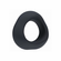 Ergo Liquid Silicone Cock Ring Black One Size Silicone