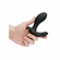 Expanding Rechargeable Silicone Prostate Stimulator with Remote Black 5.2" Silicone Remote