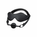 Eye Mask & Breathable Ball Gag Black Adjustable