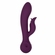 Fantasy Rechargeable Silicone Rabbit Vibrator Purple 5" Silicone