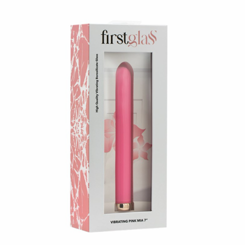 First Glass Vibe Mia Light Pink 7" Glass