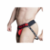 Fister 3D Rubber Fist Jockstrap Black/Red