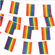Flags/Bunting - Poly Rainbow 18'