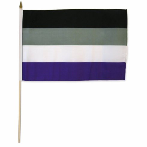 Flags - Poly Asexual 12" x 18"