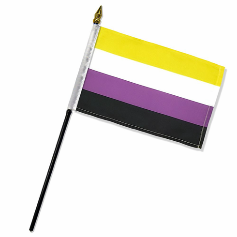 Flags - Poly Non-Binary 4" x 6"