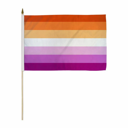 Flags - Poly Sunset Lesbian 12" x 18"