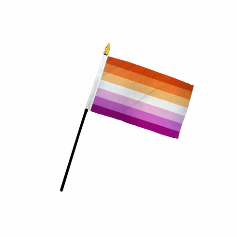 Flags - Poly Sunset Lesbian 4" x 6"