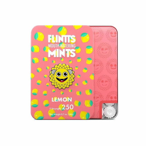 Flintts Mints Mouth Watering Oral Delights .7 oz Lemon