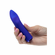 Flutter Rechargeable Silicone Vibrator Purple 4.7" Silicone