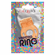 Foil Pack Vibrating Cock Ring Orange One Size TPE/TPR/ABS