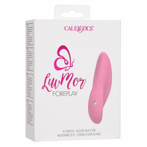 Foreplay Rechargeable Silicone Massager Pink 4.2" Silicone