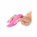 Foreplay Rechargeable Silicone Massager Pink 4.2" Silicone