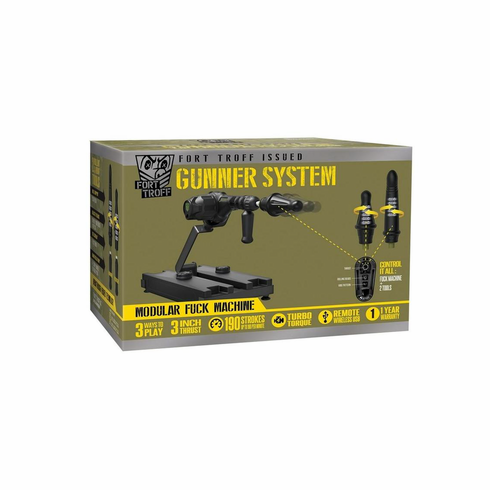 Fort Troff's Gunner 3-in-1 Machine with Remote Black Remote
