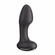 Frenzy Pressure Butt Plug Black 4.4" Silicone App