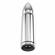 Full Metal Love Rechargeable Bullet Silver 5.9" Aluminum