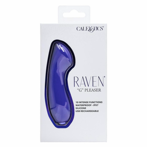 G Pleaser Rechargeable Silicone Mini Vibrator Purple 4.2" Silicone