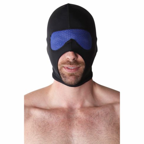 Gambit Mesh Hood Black/Blue One Size