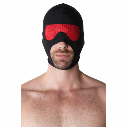 Gambit Mesh Hood Black/Red One Size