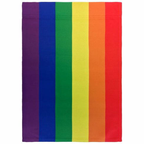 Garden Flags - Poly Rainbow 12" x 18"