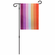 Garden Flags - Poly Sunset Lesbian 12" x 18"