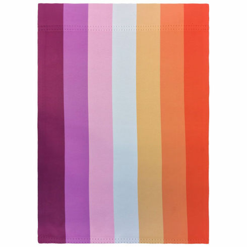 Garden Flags - Poly Sunset Lesbian 12" x 18"