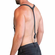Garment Leather Braces Black/Silver One Size