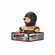 Gary Gag Ball Stuffed Animal Brown/Black 6.3"