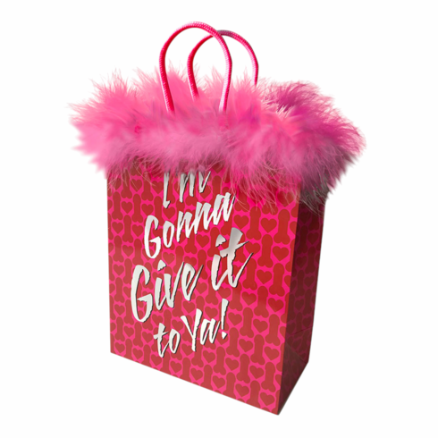 Gift Bags - Gonna Give It Red 10"