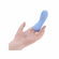 Good Point Finger Rechargeable Vibrator Blue 10.5" Silicone