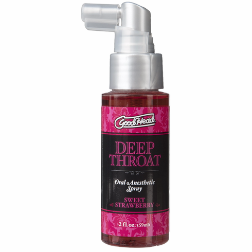 Goodhead Deep Throat Spray 2 oz Strawberry