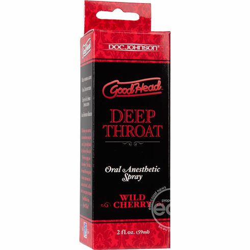Goodhead Deep Throat Spray 2 oz Wild Cherry