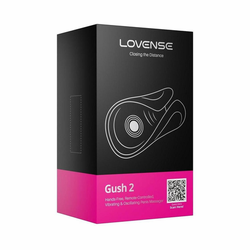 Gush 2 Hands-Free Masturbator Green 4" TPE/TPR/ABS App