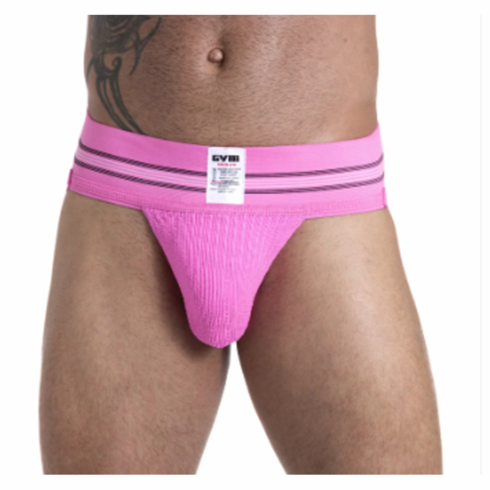 Gym Old School Jockstrap Pink