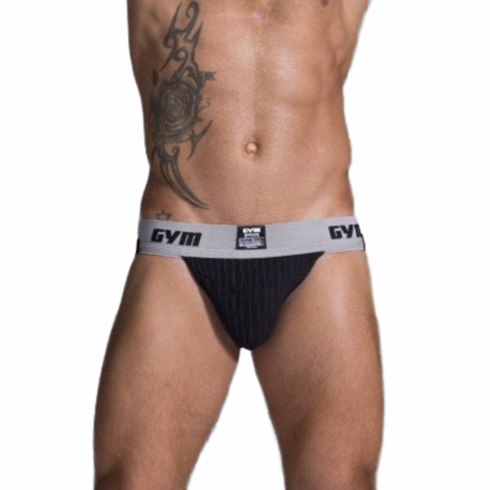 Gym Workout Jockstrap Black
