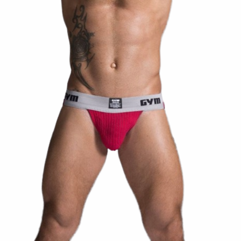 Gym Workout Jockstrap Red