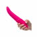 Gyrating Flicker Rechargeable Silicone Vibrator Pink 8.5" Silicone