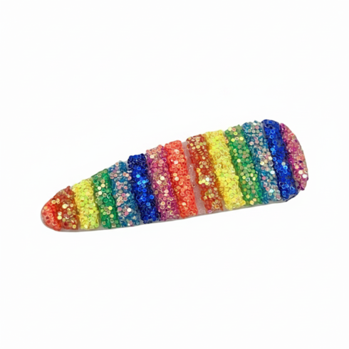 Hair Clips - Rainbow