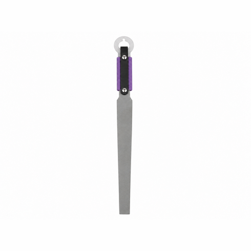 Handmade Bulletproof "Just the Tip" Paddle Black and Purple 20" long