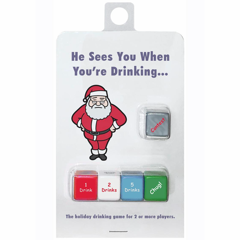 He Sees You Drinking Dice Game