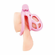 Humiliation Acrylic Prisoner Chastity Cock Cage Pink One Size Acrylic