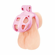 Humiliation Acrylic Prisoner Chastity Cock Cage Pink One Size Acrylic