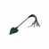 Indica Dual Impact Crop Green 21.5" PU