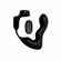 Inflatable P-Spot Rechargeable Silicone Prostate Stimulator with Remote Black 4.5" Silicone Remote