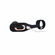 Inflatable P-Spot Rechargeable Silicone Prostate Stimulator with Remote Black 4.5" Silicone Remote