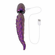 Into the Deep Rechargeable Silicone Vibrating Dildo 6.2" Purple