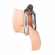 Inverted Micro Jail Time Chastity Cock Cage Silver One Size Stainless Steel